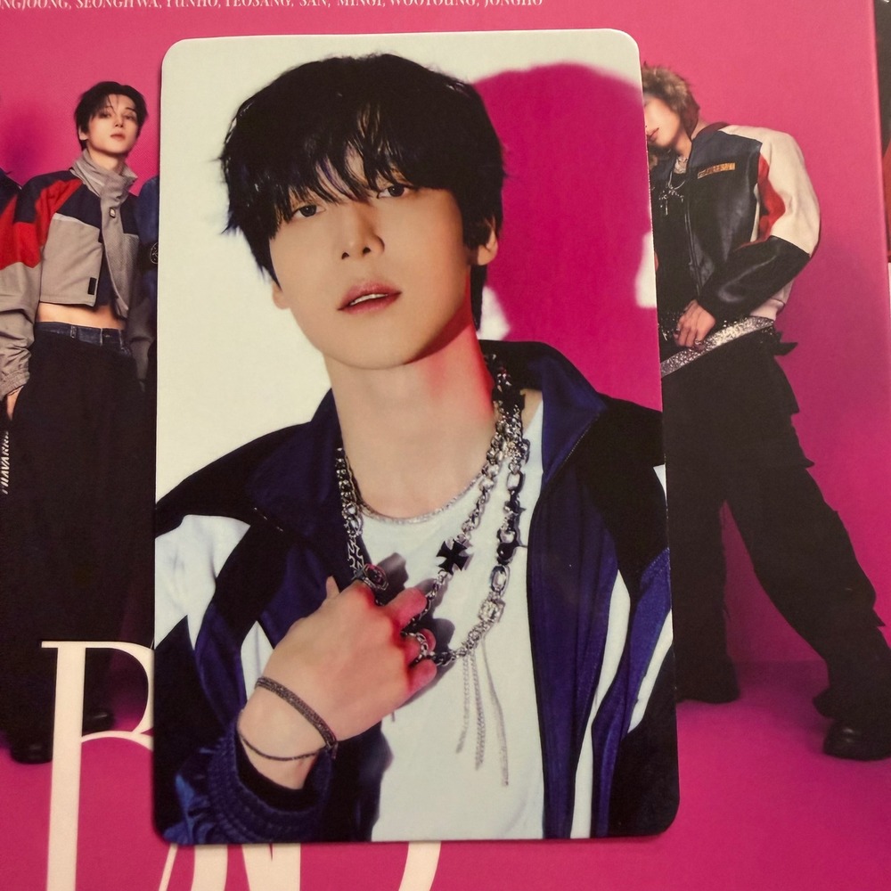 ATEEZ Yeosang BAD Japanese Version Photocard